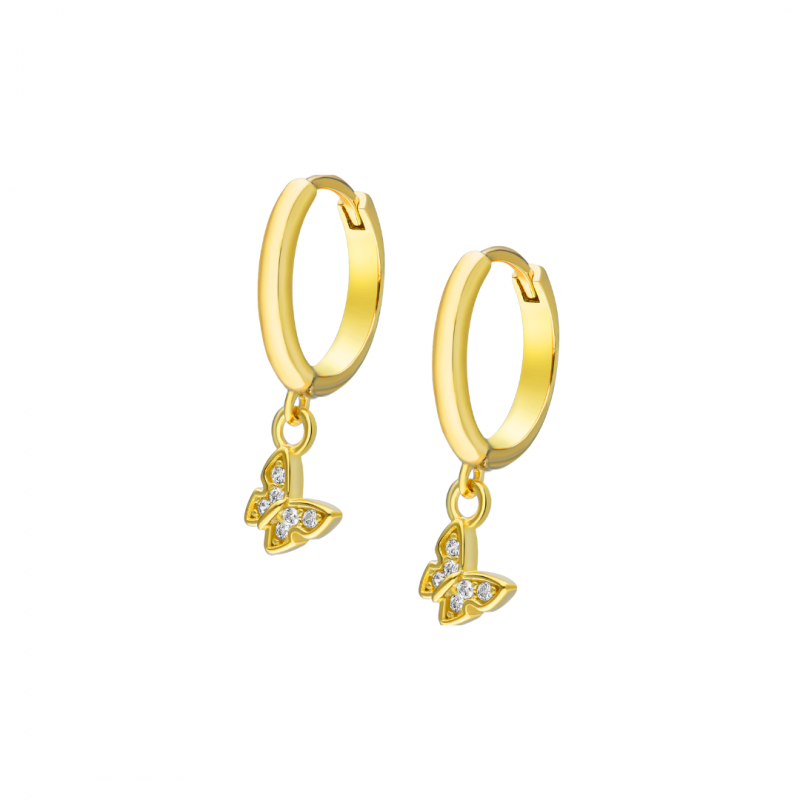 PAPILLON HOOP EARRINGS